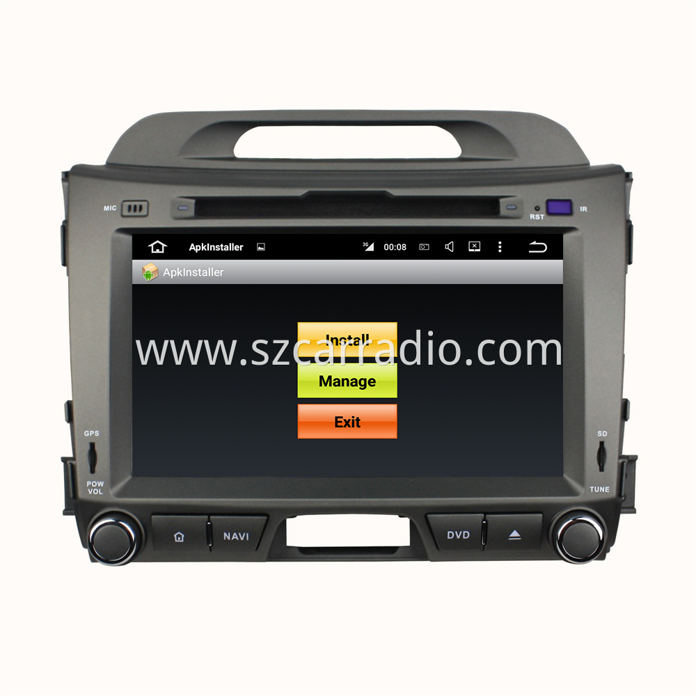 2010 2013 Kia Sportage Android 7 1 1 Aftermarket Radio